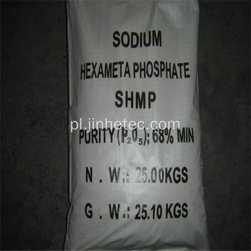 Regulator wartości PH w przemyśle spożywczym Heksametafosforan sodu